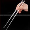 304 Stainless Steel Lengthened Chopsticks Metal Serving Chopsticks