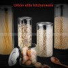 Airtight Jar Food Grade Glass Bottle Jar With Lid Dry Food Storage Box