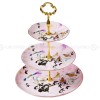 Bone China Multi-layer Dessert Plate Stand Rack Fruit Plate