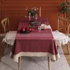 Combe Tablecloth Pastoral Solid Color Cotton Linen Table Clothes