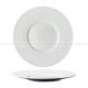 Mocaa Stone Series White Tableware Ceramic Dinnerware Shallow Plate