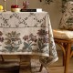 Audrey Tablecloth Table Cover Cotton And Linen Waterproof Fabric