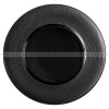 Nordic Simple Black Tableware Ceramic Shallow Plate Porcelain Plate