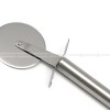 Stainless Steel Pizza Wheel Knife Cake Hob Crisp Pancake Bread Cutter