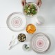Nordic Luxury Ceramic Dinnerware Set Porcelain Concise Tableware Set