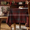 Lapland Tablecloth Christmas Table Cover Red Gingham Table Clothes