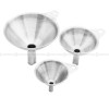 Stainless Steel Funnel Oil Leakage Liquor Leakage Set of 3 Pieces