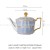 Lux Fleeting Time Blue Coffee Pot 
