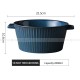 Kiln Change Ceramic Tableware Blue/Green Glaze Bowl Plate