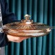 Glass Elegance: Flat-bottomed Compote Set with Lid for Dried Fruits and Nuts