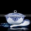 Star Of Exquisite Ceramic Utensil Blue And White Dinnerware Set 60 Pcs