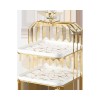 Restaurant Afternoon Tea Snack Candy Display Stand: Ceramic Snack Tray Dessert Storage Rack