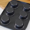 6 Cups Mini Muffin Cake Mold Baking Pan Non-Stick Baking Mold