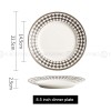 Weiss Series Straw Hat Dish Restaurant Dinnerware Shallow Plate