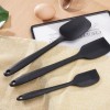 Silicone Baking Mastery: Set of 3 Cake Cream Spatulas for Precision Mixing