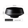 Frosted Tableware Black Ceramic Dinnerware Untensils Bowls Plates