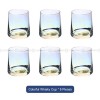 Sleek Simplicity Glass Tumblers: Set of 6 for Water, Beer, Wine, Milk, or Juice