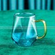 Heat-Resistant Glass Mugs with Handles - Modern Set of Elegant and Functional Cups