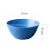 Nordic Matt Blue Tableware Ceramic Dinnerware Round and Irregular Plate