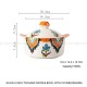 Bohemian Ceramic Dinnerware Reliefs Tableware Bowls Plates Cups