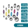 Stainless Steel Baking Scale Measuring Spoon Set Magnetic Attraction