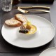 Weiss Series Dinnerware Collection White Volcano Plate Ceramic Disc