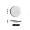 Minimalism Ceramic Tableware Dinnerware Dish Deep Plate Flat Plate