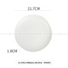 Ceramic Plate Round Shallow Plate Irregular Flat Plate Matte Plate