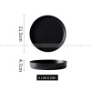 Minimalism Ceramic Tableware Dinnerware Dish Deep Plate Flat Plate