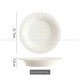 Nordic Tableware Vertical Stripes Dinnerware Ceramic Bowls Plates