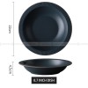 Ceramic Dinnerware Modern Minimalist Tableware Porcelain Bowls Plates