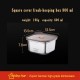 304 Stainless Steel Fresh-keeping Box Sealed Food Storage Box With Lid