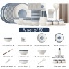 Minimalist Japanese Style Household Tableware Set - Fresh Dinnerware Set