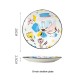 Hand-Drawn Doodle Ceramic Bowls and Plates - Household Dinnerware