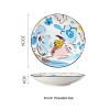 Hand-Drawn Doodle Ceramic Bowls and Plates - Household Dinnerware