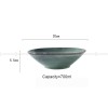 Kiln Glazed Ceramic Tableware  Hat Shape Bowl Green Bowl Rice Bowl