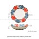 Japanese Zephyr Floers Tableware Ceramic Dinnerware Bowls Plates