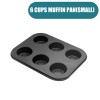 GlideBake Non-Stick Coating Baking Pan: Cupcake, Muffin, and Egg Tart Mold