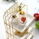 Refreshments Display Stand with Deer Top Decoration - Dessert Tray, Pastry Rack, Candy Storage Plate