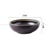 Kiln Change Ceramic Soup Bowl Large Noodle Bowl Spiral Texture Pot