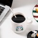 パンダ セラミック カップ 黒と白のカップ セラミック コーヒー マグ