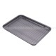 Baking Tools Rectangular Baking Pan with Grill Thick Carbon Steel Pan