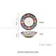 Japanese Zephyr Floers Tableware Ceramic Dinnerware Bowls Plates