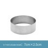 DIY Baking Tools Mousse Ring Thickened Cake Ring Round Baking Mold