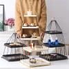 Multi-layer Pastry Fruit Plate Storage Rack Afternoon Tea Cupcake Display Stand