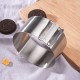 Stainless Steel Baking Mold with Scale Adjustable Mousse Ring - 4 Inches