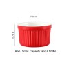 High-Temperature Resistant Soufflé Baking Bowl: Versatile Dessert Pudding Cup and Baking Container