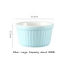 High-Temperature Resistant Soufflé Baking Bowl: Versatile Dessert Pudding Cup and Baking Container