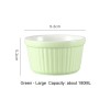 High-Temperature Resistant Soufflé Baking Bowl: Versatile Dessert Pudding Cup and Baking Container