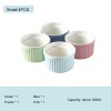 High-Temperature Resistant Soufflé Baking Bowl: Versatile Dessert Pudding Cup and Baking Container